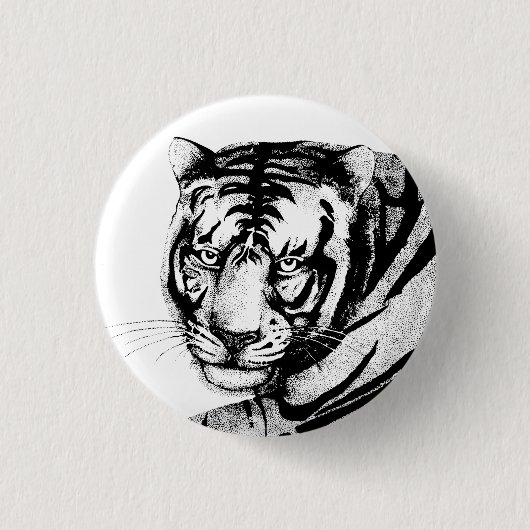 BADGE ROND 2,50 CM TIGER (Devant)