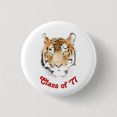 Badge Rond 2,50 Cm Tiger Tiger Classe aquarelle Réunion (Devant)