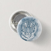 Badge Rond 2,50 Cm tigre (Devant & derrière)
