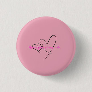 Badge Rond 2,50 Cm Toile Intérieure – L'art de la force cachée
