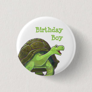 Badge Rond 2,50 Cm Tortoise Party Center