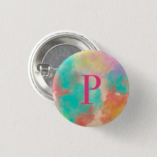Badge Rond 2,50 Cm Tote bag with letter “P” (Devant & derrière)