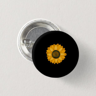 Badge Rond 2,50 Cm Tournesol