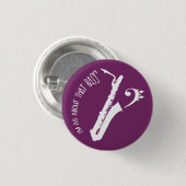Badge Rond 2,50 Cm Tout sur ce bar - Bari Sax (Devant & derrière)