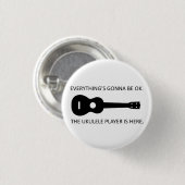 Badge Rond 2,50 Cm Tout va être CORRECT (Devant & derrière)