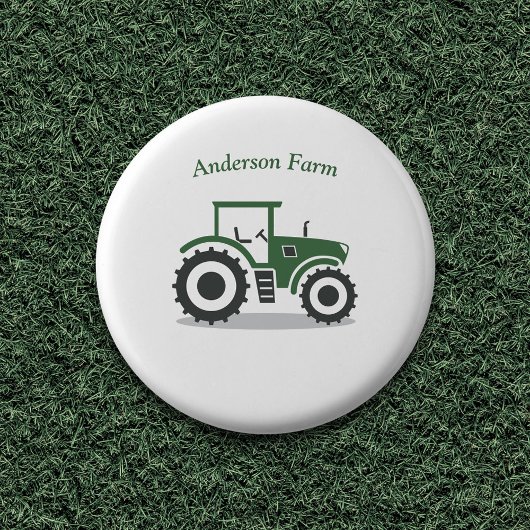 Badge Rond 2,50 Cm Tracteur agricole
