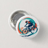 Badge Rond 2,50 Cm Trail Rider (Devant & derrière)