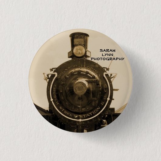 Badge Rond 2,50 Cm Train (Devant)