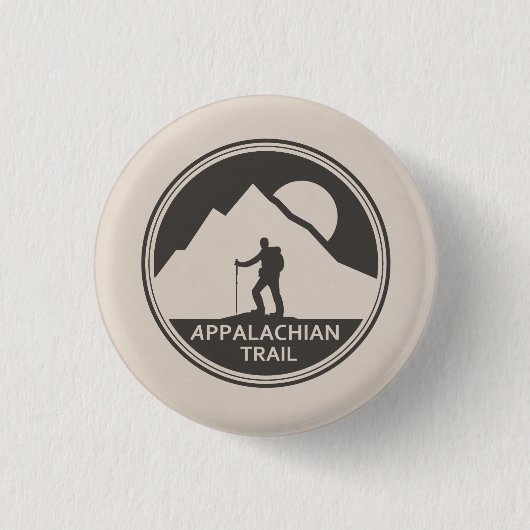 Badge Rond 2,50 Cm Traînée appalachienne (Devant)
