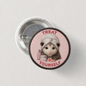 Badge Rond 2,50 Cm Traitez-Vous (Devant & derrière)