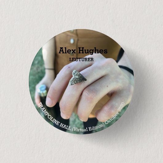 Badge Rond 2,50 Cm TRAMPOLINE HALL (édition virtuelle) - Octobre 2020 (Devant)