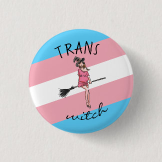 BADGE ROND 2,50 CM TRANS WITCH 