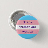 Badge Rond 2,50 Cm Trans women are women (Devant & derrière)