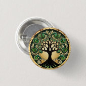 Badge Rond 2,50 Cm Tree of Life (Devant & derrière)