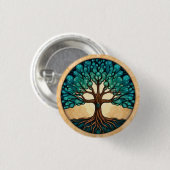 Badge Rond 2,50 Cm Tree of Life (Devant & derrière)