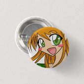 Badge Rond 2,50 Cm Trèfle (Devant & derrière)
