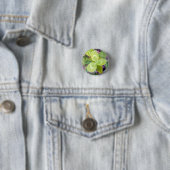 Badge Rond 2,50 Cm Trèfle 1 (En situation)