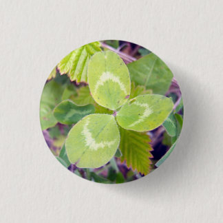 Badge Rond 2,50 Cm Trèfle 1