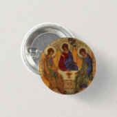 Badge Rond 2,50 Cm Trinité des Anges à Mamré (Devant & derrière)