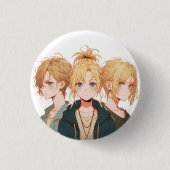 Badge Rond 2,50 Cm Tripler (Devant)