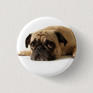Badge Rond 2,50 Cm Triste Carlin