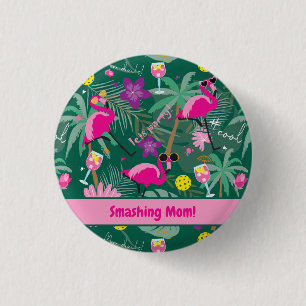 Badge Rond 2,50 Cm 🤩 Tropical Party, pickleball, custom