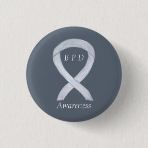 Badge Rond 2,50 Cm Trouble de la personnalité de la ligne de frontièr