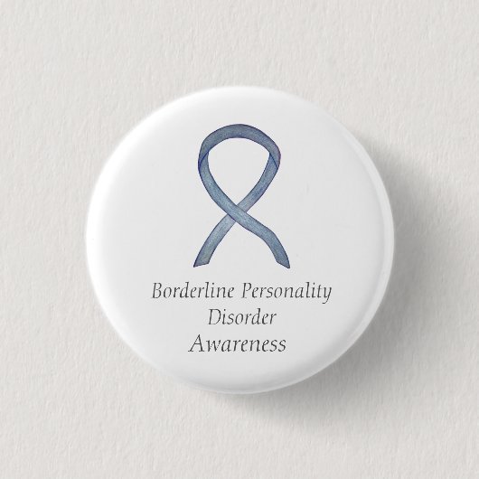 Badge Rond 2,50 Cm Trouble de la personnalité limite (BPD) Épingles à (Devant)