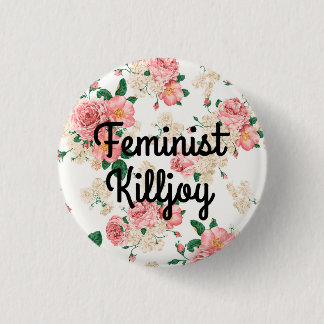 Badge Rond 2,50 Cm trouble-fête féministe