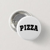 Badge Rond 2,50 Cm Trucker T-Shirt Pizza (Devant & derrière)