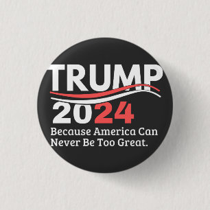 Badge Rond 2,50 Cm trump 2024