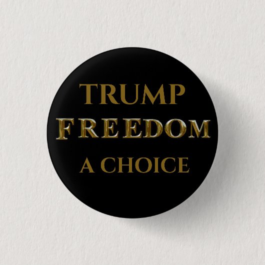 BADGE ROND 2,50 CM TRUMP 2024 (Devant)