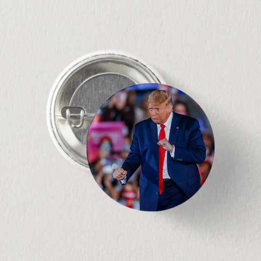 Badge Rond 2,50 Cm Trump Dance Funny (Devant & derrière)