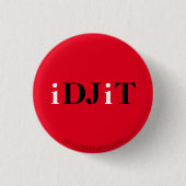 BADGE ROND 2,50 CM TRUMP IDJIT (Devant)