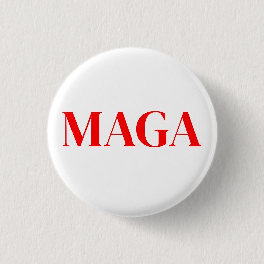 Badge Rond 2,50 Cm Trump Maga 2024 (Devant)