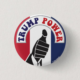 Badge Rond 2,50 Cm TRUMP POING LEVÉ 60 Hippie Paix Révolution