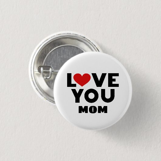 Badge Rond 2,50 Cm Tu aimes maman (Devant & derrière)