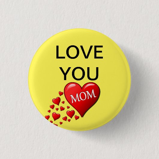 Badge Rond 2,50 Cm Tu aimes maman (Devant)