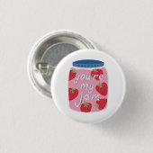 Badge Rond 2,50 Cm Tu Es Ma Chanson Saint Valentin (Devant & derrière)
