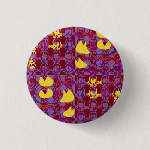 Badge Rond 2,50 Cm Tulipbulbs Cupflowers