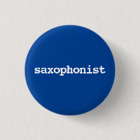 typographie de saxophoniste Bouton