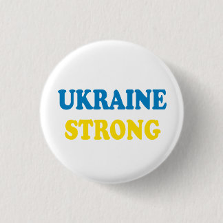 Badge Rond 2,50 Cm Ukraine forte