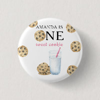 Un biscuit doux et le lait fille premier anniversa