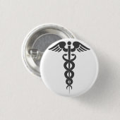 Badge Rond 2,50 Cm Un bon médecin    (Devant & derrière)