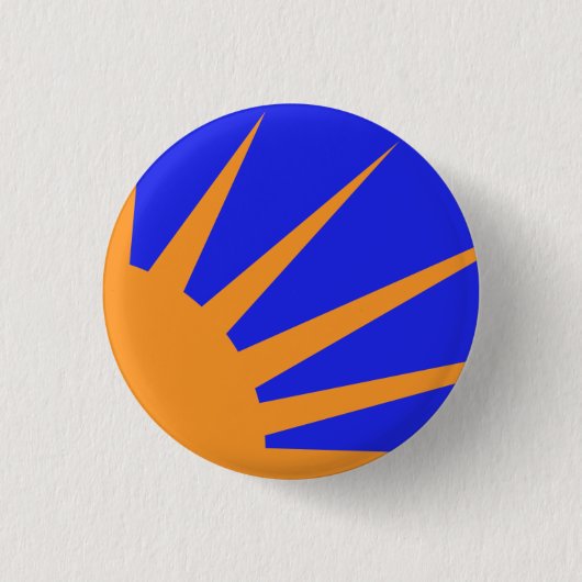 Badge Rond 2,50 Cm Un gallon Gréine (Devant)