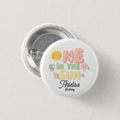 Badge Rond 2,50 Cm un sous le soleil  (Devant & derrière)