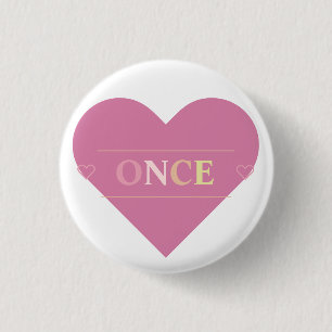 Badge Rond 2,50 Cm Une fois Kpop deux fois plus mignonne Ado esthéti