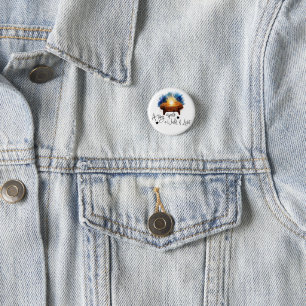 Badge Rond 2,50 Cm Une petite étincelle un monde de Lumière crèche de