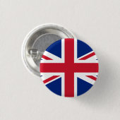 BADGE ROND 2,50 CM "UNION JACK " (Devant & derrière)