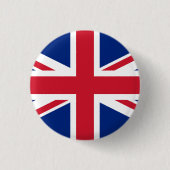 BADGE ROND 2,50 CM "UNION JACK " (Devant)